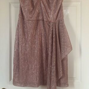 Sparkling Strapless Dress